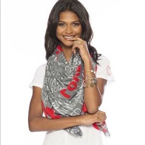 Peace Love World “Love” Viscose Scarf